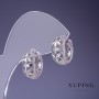 עגילים Xuping ורודיום 8×14 מ״מ
