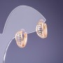 עגילים Xuping 6×13 מ״מ «זהב מצופה 18K»