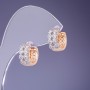 עגילים Xuping 6×12mm "זהב מצופה 18K"