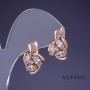 עגילים Xuping 17×14 מ״מ «ציפוי זהב 18K»
