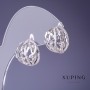 עגילים Xuping פלדיום 14x15mm