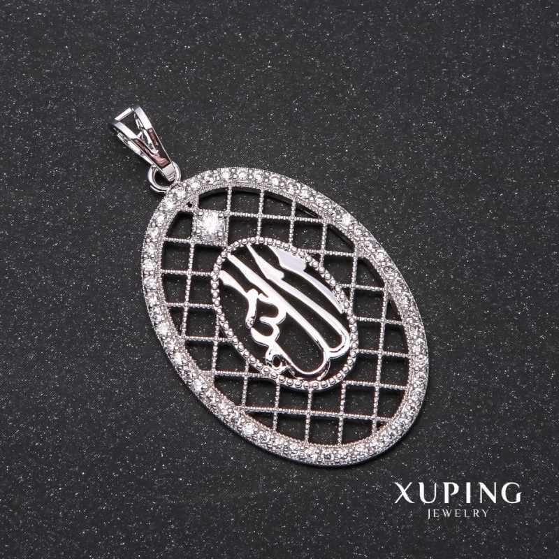 תליון Xuping סורה 45×40×27 מ״מ ורודיום עם זירקונים לבנים
