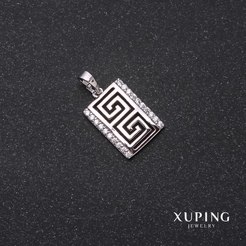 תליון Xuping «ורסאצ'ה» 25×17×13 מ״מ רודיום