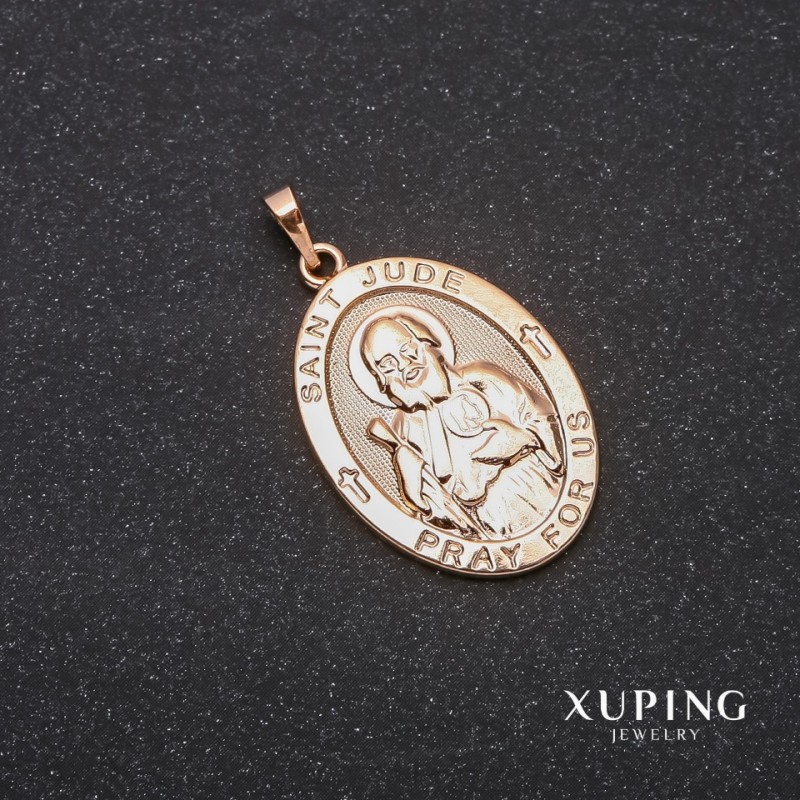 תליון Xuping «Saint Jude» 20×28×35 מ״מ, מצופה זהב 18 קראט