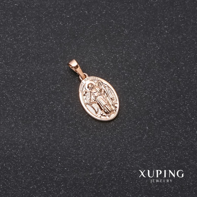 תליון Xuping «סנט ראפאל» 11×18×23 מ״מ זהב מצופה 18 קראט