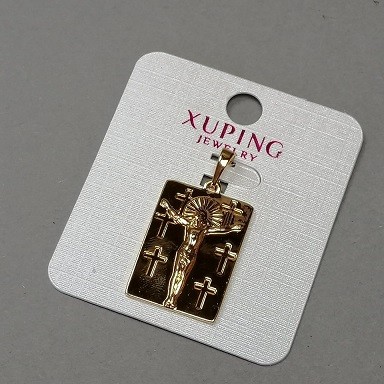 תליון Xuping 18×24×30 מ״מ ציפוי זהב 18K