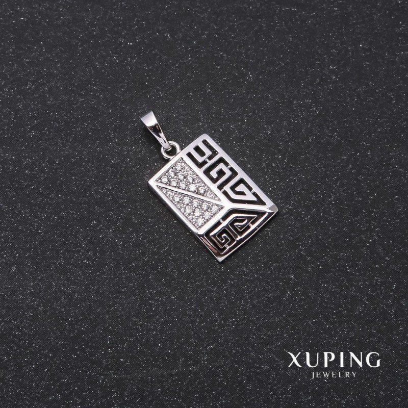 תליון Xuping «ורסאצ'ה» 23×19×12 מ״מ רודיום