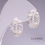 עגילים Xuping 16×7 מ״מ ורודיום
