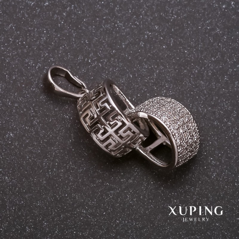 תליון Xuping עם אבן ראודיום 15×23×30 מ״מ