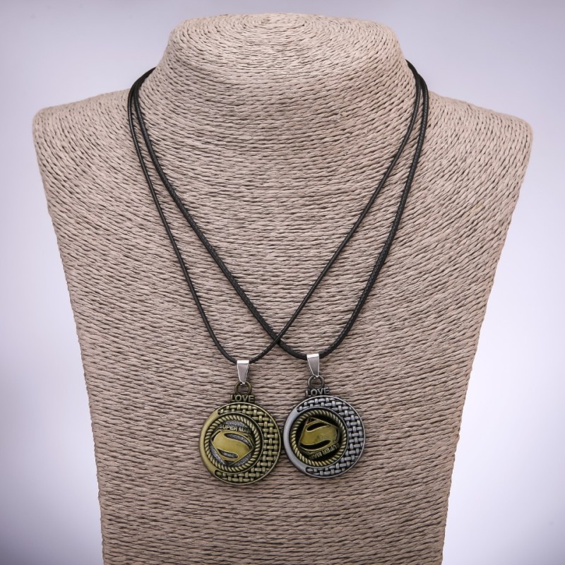 תליוני חברות זוגיים «סופרמנים», אורך 42-48 ס״מ, קוטר 30 מ״מ