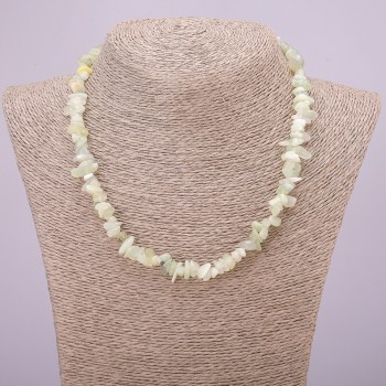 שרשרת אוניקס גרגרי, קוטר כ-7 מ״מ, אורך 45 ס״מ