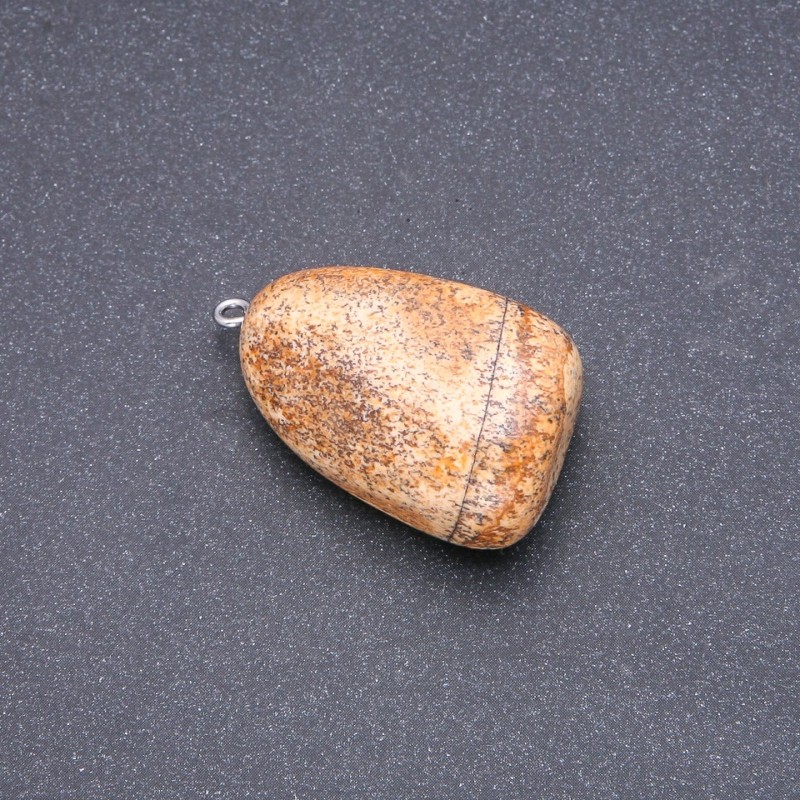 תליון ג'ספר נופי 16×33(±) מ״م
