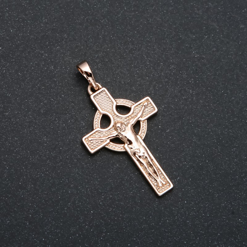 תליון Xuping צלב זהב מצופה 18K