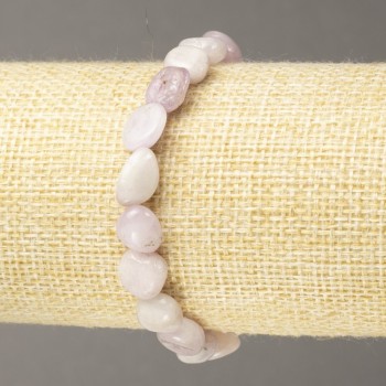 צמיד גומי מקונצייט טבעי מגולף, קוטר 8×11 מ״מ+