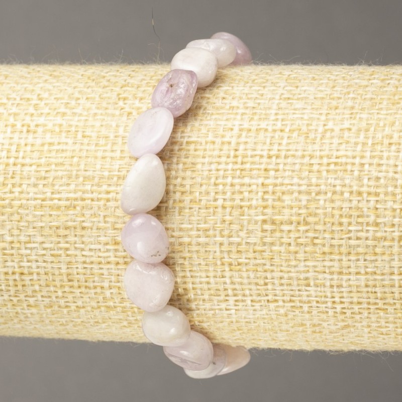 צמיד גומי מקונצייט טבעי מגולף, קוטר 8×11 מ״מ+