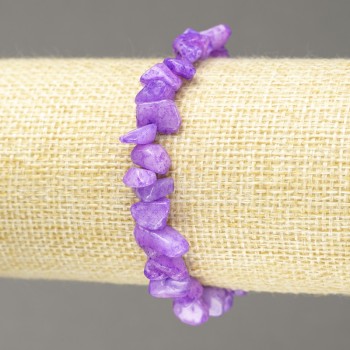 צמיד אלסטי מקווארץ צבוע – שבבי קווארץ צבועים בקוטר 8 מ״מ+