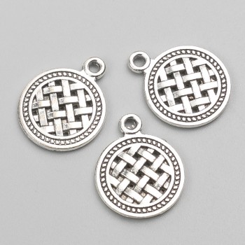 אביזרי תכשיטים - תליון 19×15 מ״מ, אריזה 12 יח', 20 גרם