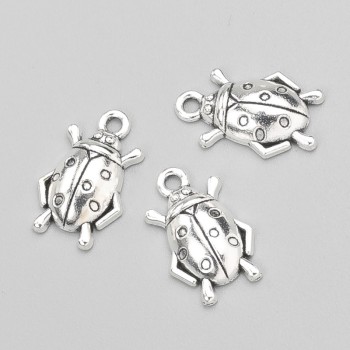 אביזרי תליון חיפושית 18×11 מ״מ אריזה 20 יחידות +- 20 גרם