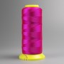 חוט על ספולה בצבע פטל, קוטר 0.9 מ״מ, ניילון למלאכת יד 300 מ׳