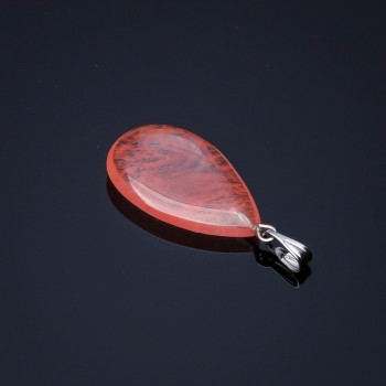 תליון טיפה חלצדון 2,5×1,7 ס״מ(±)