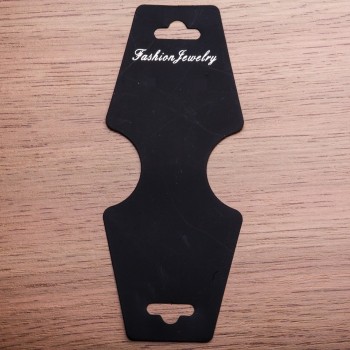 מגש תצוגה לתכשיטים שחור 11×4,5 ס"מ, פלסטיק, 200 יח' / אריזה