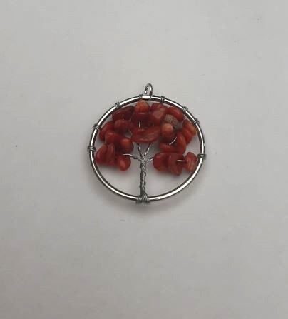 תליון «עץ האושר» מאלמוג, קוטר 30 מ״מ