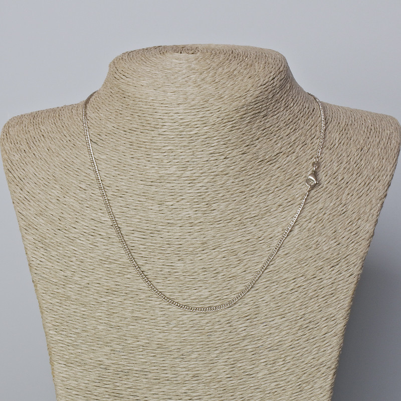 שרשרת Xuping ורודיום, עובי 2,2 מ״מ, אורך 45 ס״מ+