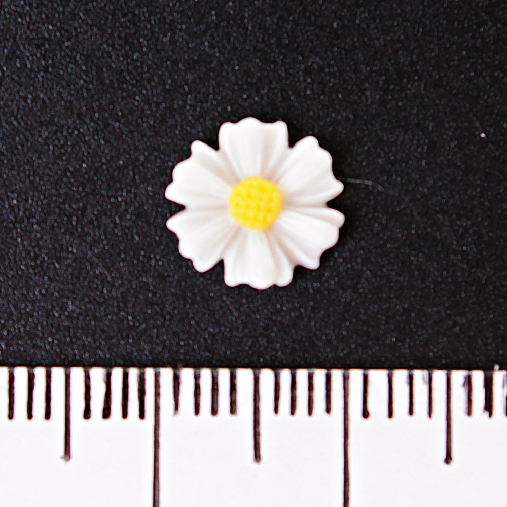 אביזרי תכשיטים דייזי, ללא חור 10 מ״מ, אריזה 20 יחידות