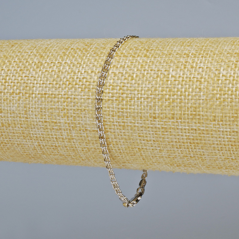 צמיד Xuping רודיום, עובי כ-3 מ״מ, אורך 19 ס״מ