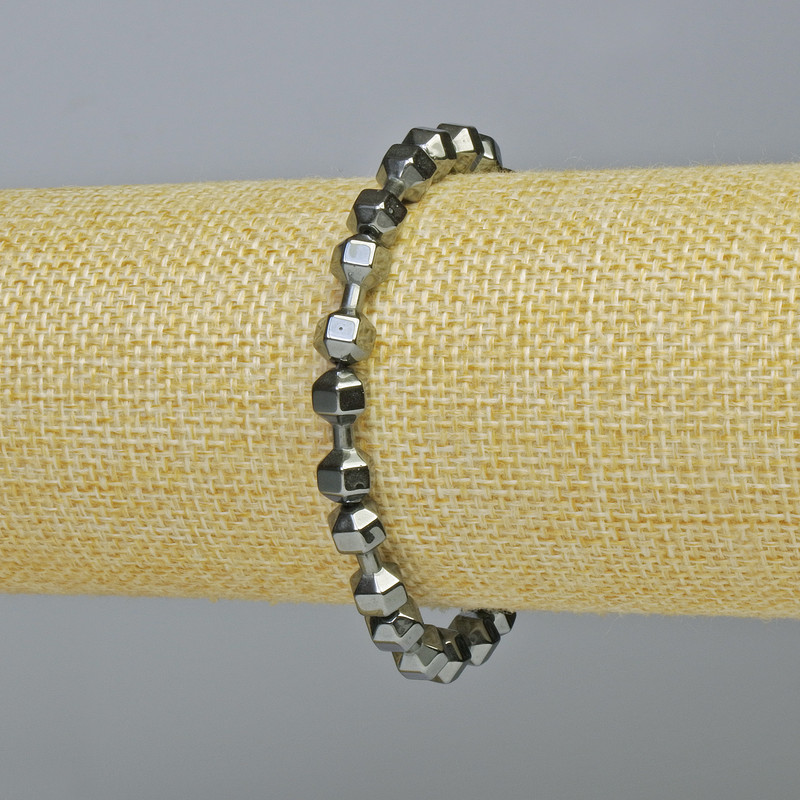 צמיד המטיט בצורת משקולת, צבע שחור, קוטר 15×6 מ״מ ±, אורך 18 ס״מ ± (אלסטי)