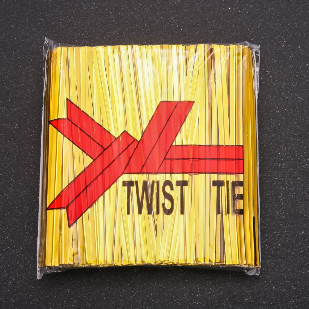 סוגר לתכשיטים 10 ס"מ זהוב / אריזה של 800 יחידות