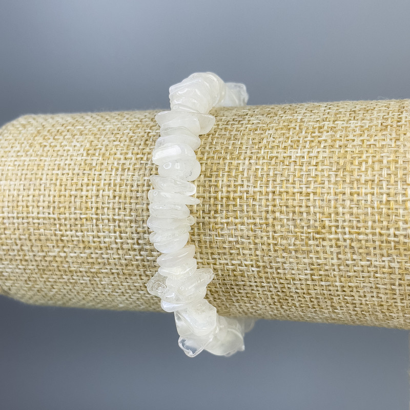 צמיד אדולאר שבבי 9×3 מ"מ +- אורך 18 ס"מ +- סטרץ