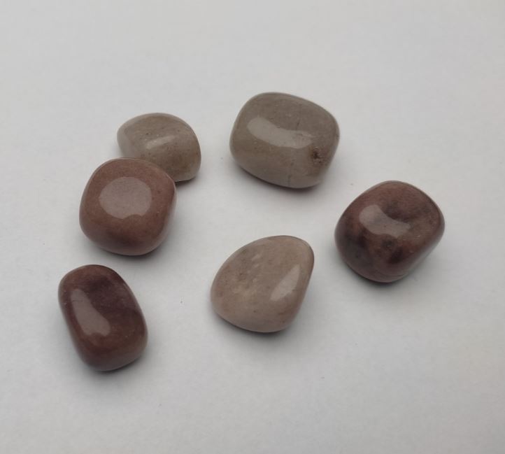 מזכרת אבן טבעית רודוכרוזיט גלטווניה 22×17 מ״מ (+-) אריזה 100 גרם