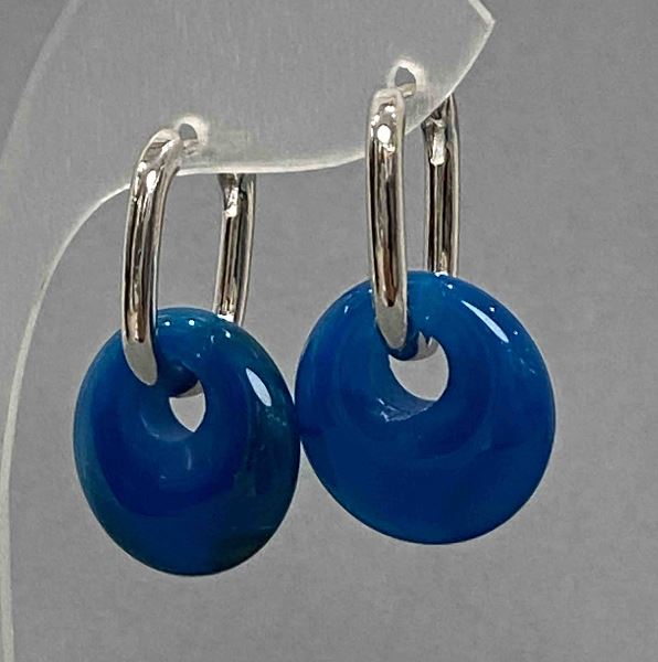 עגילים מאגט בצורת טבעת, פין עגיל, קוטר 18 מ״מ, אורך 31 מ״מ