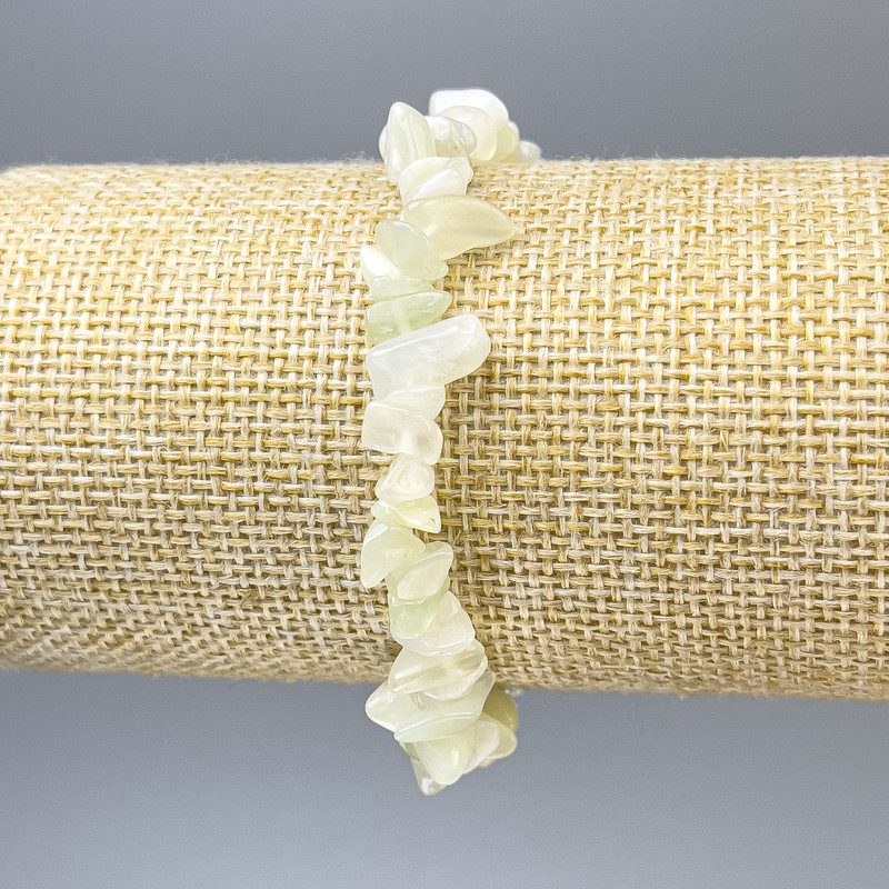 צמיד אוניקס שברי, קוטר 6-10×2-3 מ״מ, אורך 18 ס״מ ± אלסטי