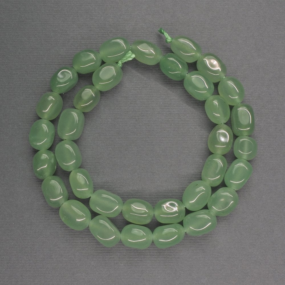 חרוזי אפריט מגולפים, קוטר 9×11 מ״מ, אורך 39 ס״מ