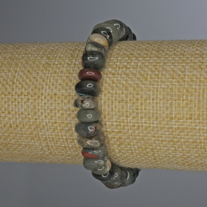 צמיד ג'ספר גלטובקה, קוטר 10×5 מ״מ ±, אורך 18 מ״מ ± סטרץ