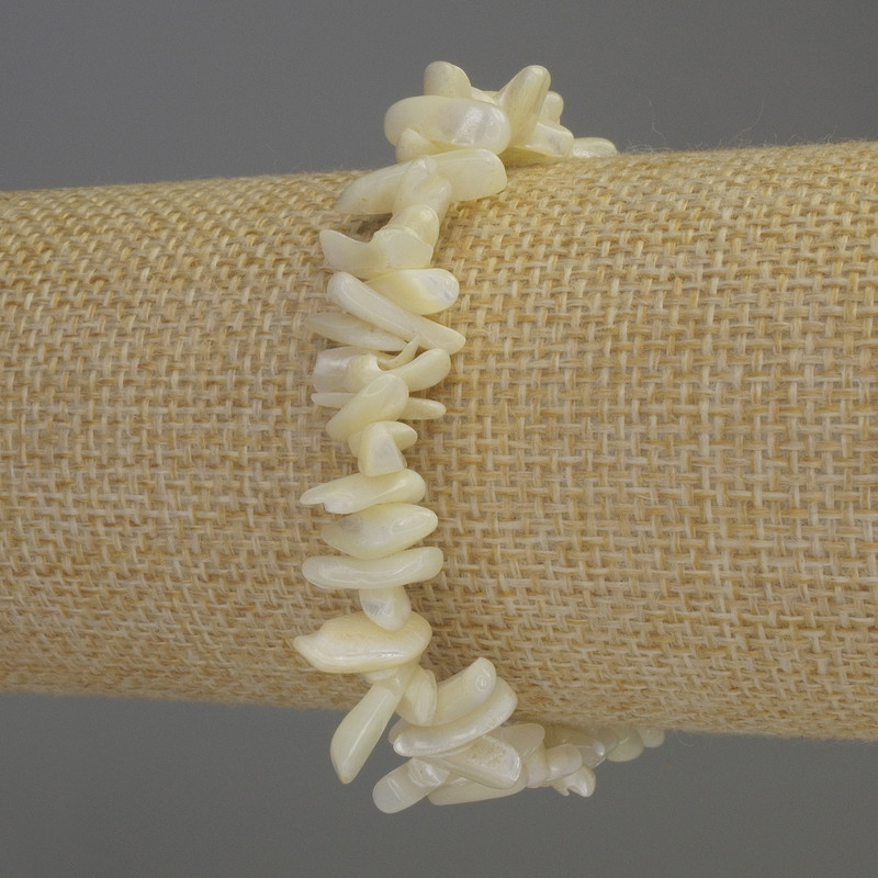 צמיד משברי פרלאמוטר, קוטר 7-12×2-4 מ״מ, אורך 18 ס״מ סטרץ'