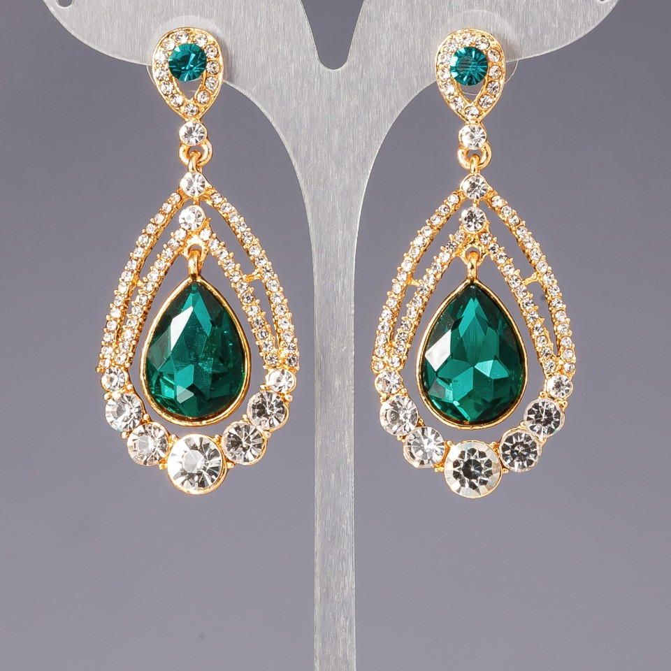 עגילים עם גבישים «נברשות» «שנדלירים» «אנטוראז'»