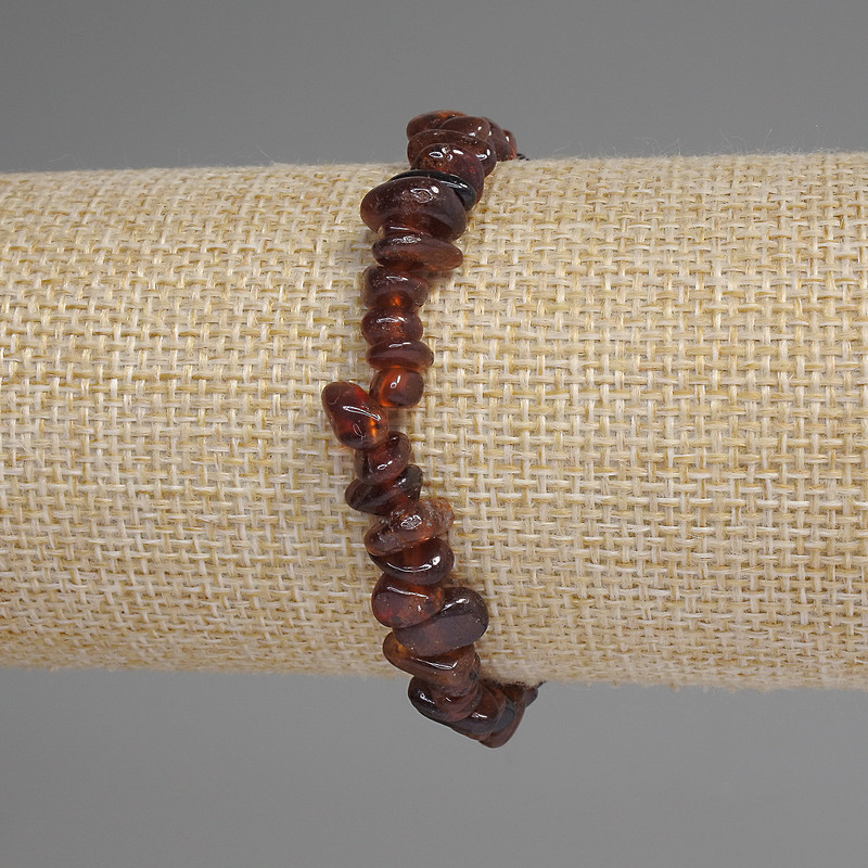 צמיד קרניול שבב 5-9×2-4 מ״מ, אורך 18 ס״מ, סטרץ