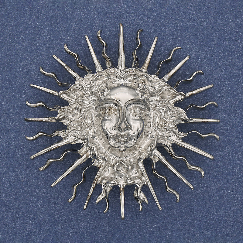 סיכת תליון יארילו מתכת כסופה 59 מ״מ+