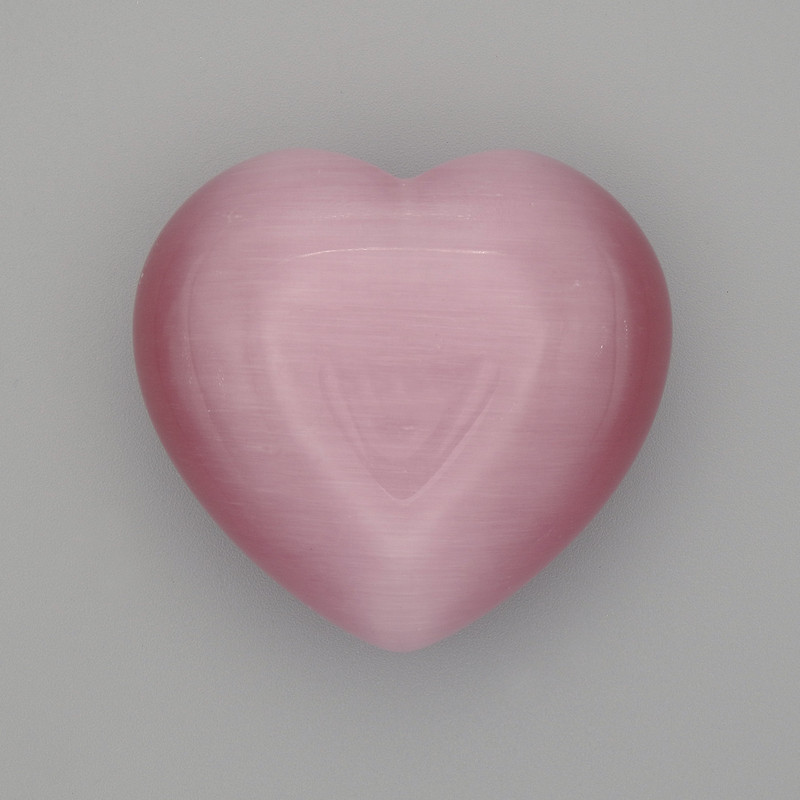 אבן מזכרת: לב עין חתול 38×40×20 מ״מ+