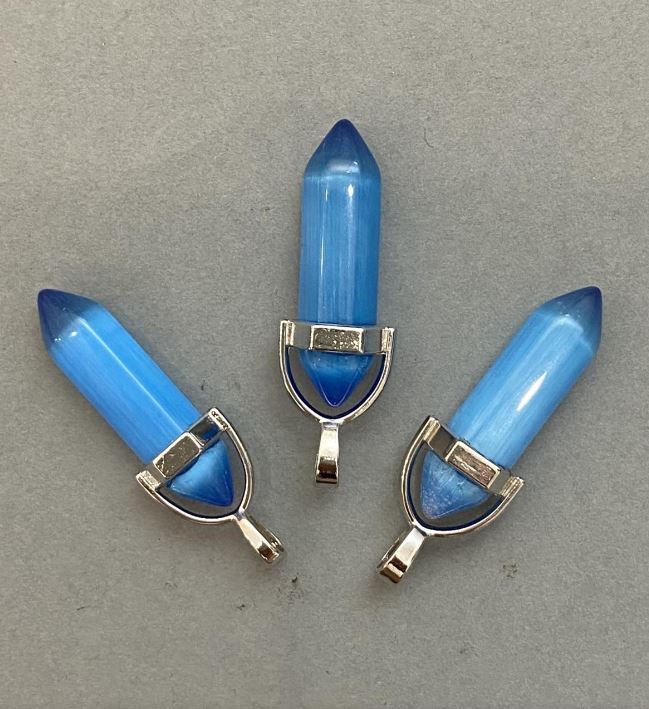 תליון עין החתול – משושה מקריסטל