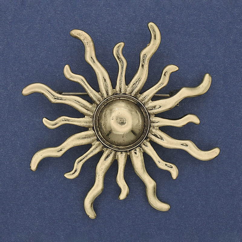 סיכת יארילו ממתכת זהובה 69 מ״מ+