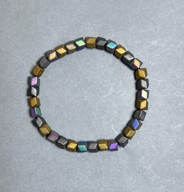 צמיד המטיט מאט «גל», קוטר 6×6 מ״מ ±, אורך 18 ס״מ סטרץ