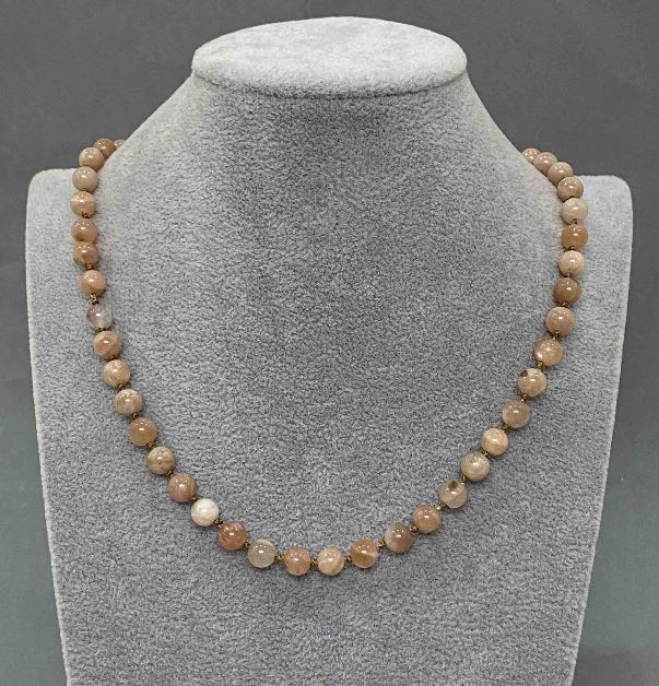 שרשרת סלניט – כדורי חלק בקוטר 6.5 מ״מ, אורך 45 ס״מ עם סגר