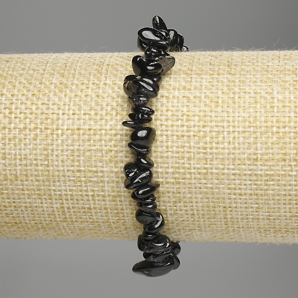 צמיד אגט בצורת פירור, קוטר 6–10×2–3 מ"מ, אורך 18 ס"מ, גמיש