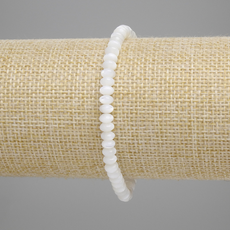 צמיד רונדלי מפרלאמוטר, קוטר 5×2, 5 מ״מ+-, אורך 18 ס״מ+- סטרץ