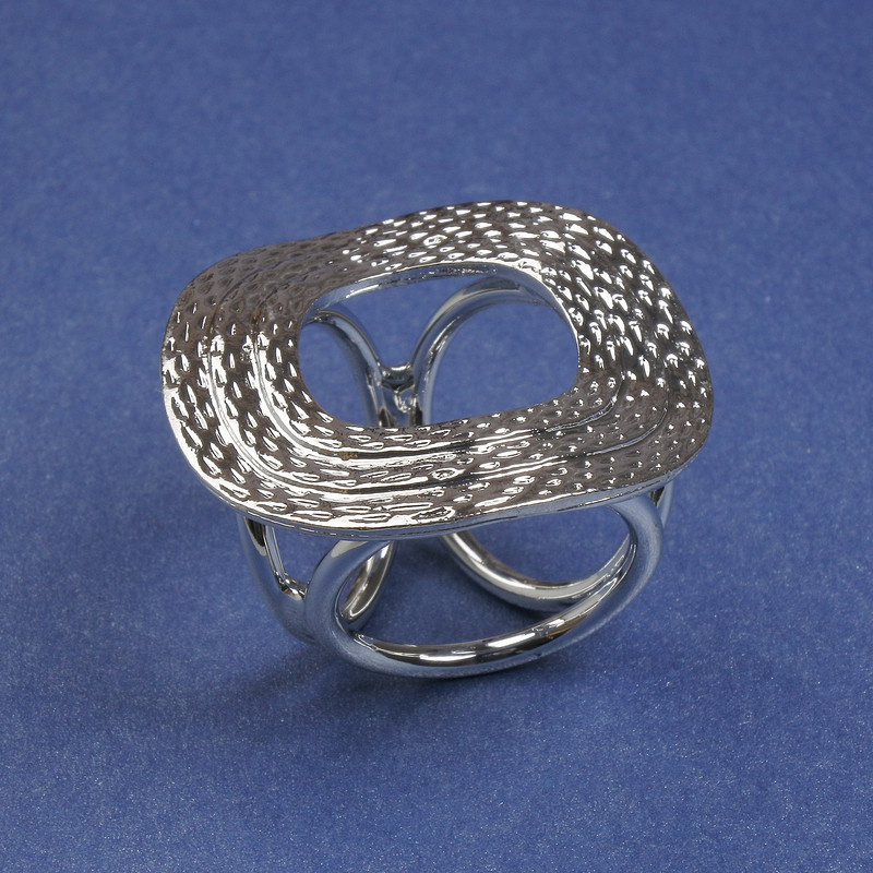 קליפס-סיכה לצעיפים ולכיסוי ראש 37 מ"מ+- כסוף מתכת, קוטר 21 מ"מ