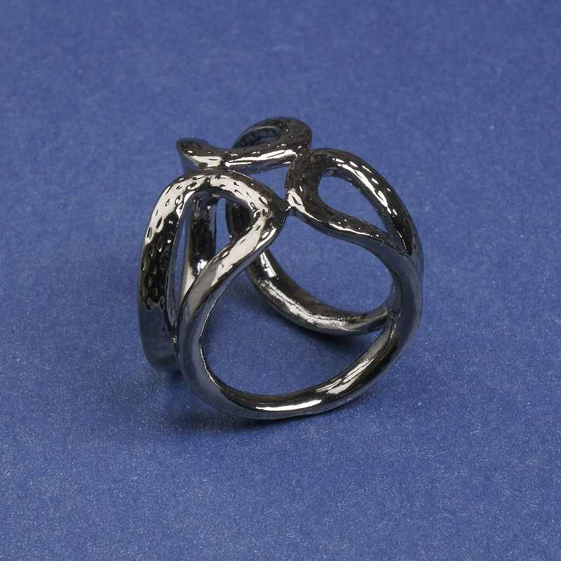 סיכה-קליפס לצעיפים ולכיסויי ראש, צבע כסף כהה, קליפס, קוטר 20 מ״מ+